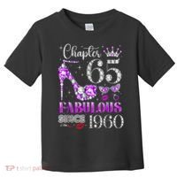 Chapter 65 Fabulous Since 1960 65th Birthday Toddler T-Shirt thumb 0