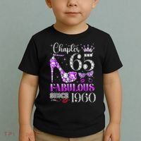 Chapter 65 Fabulous Since 1960 65th Birthday Toddler T-Shirt thumb 2
