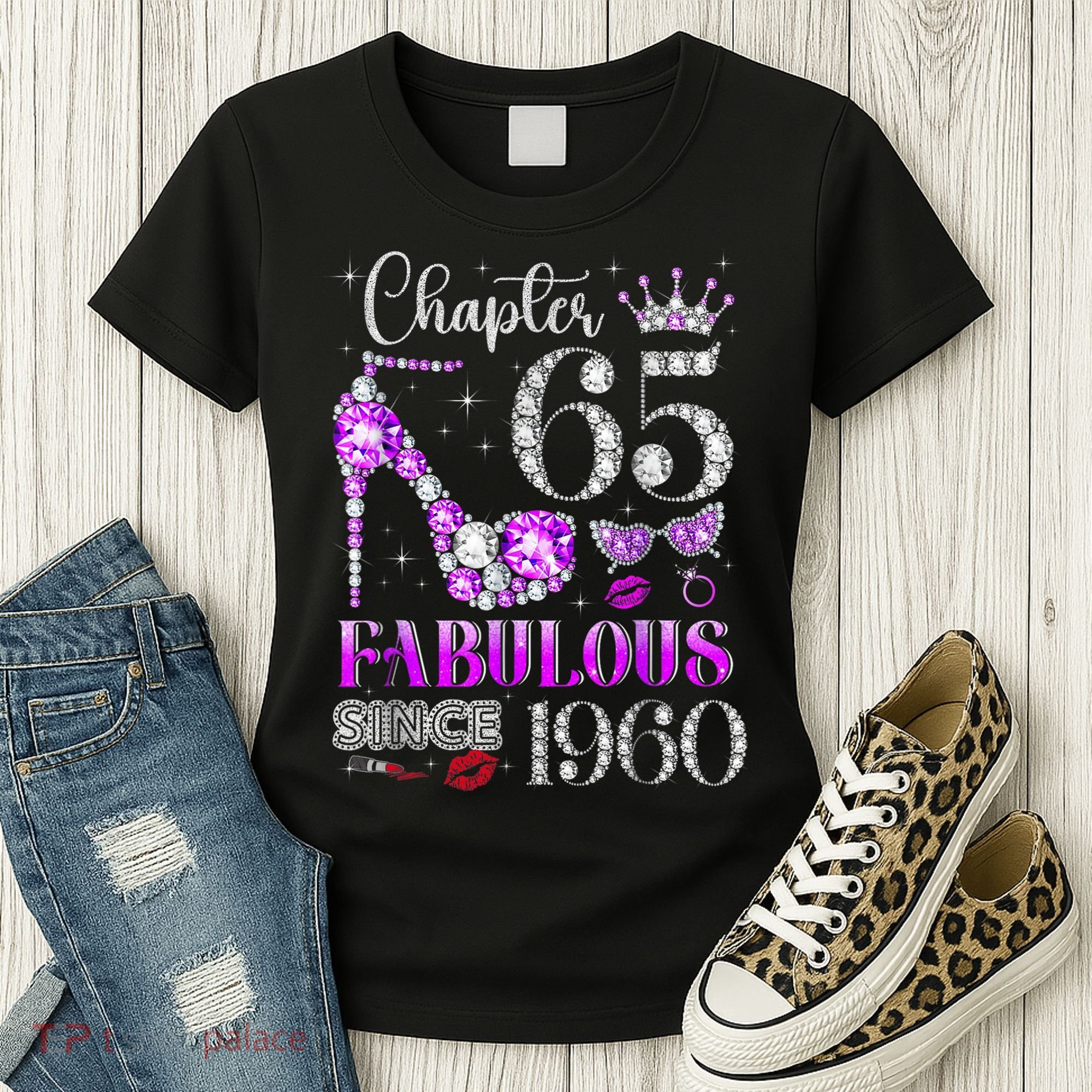 Chapter 65 Fabulous Since 1960 65th Birthday Women's T-Shirt