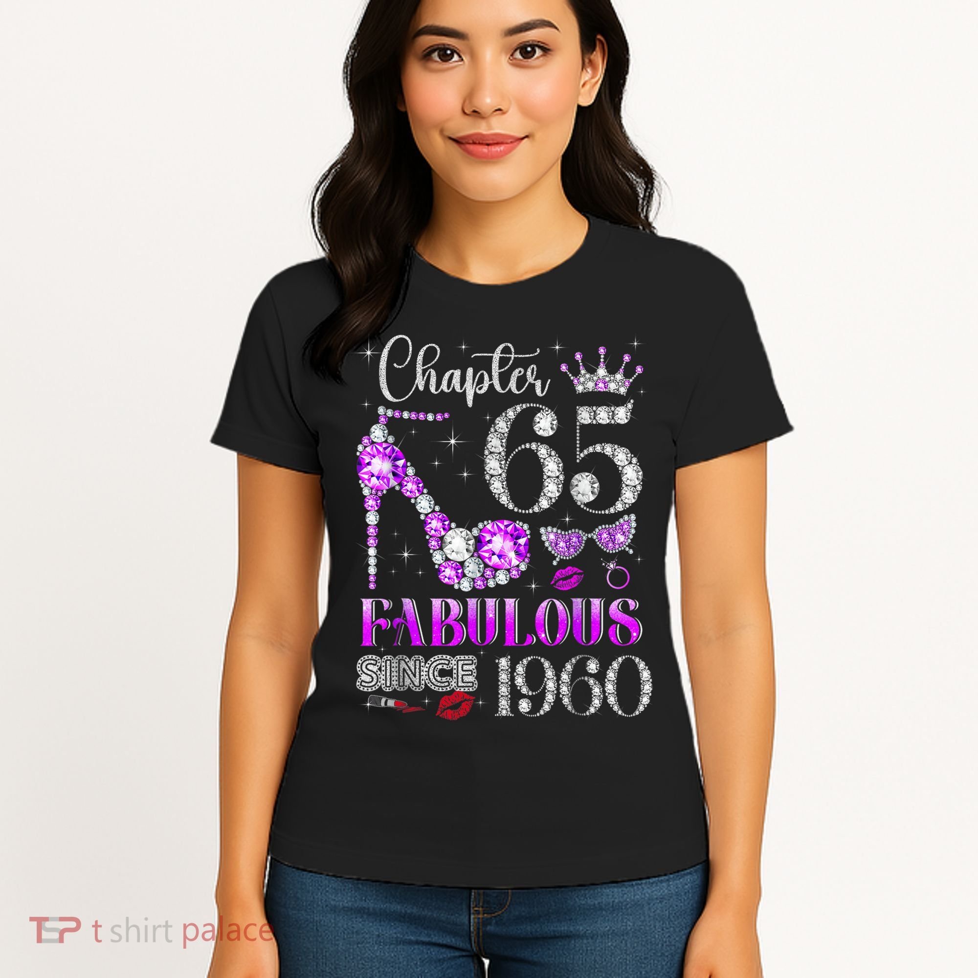 Chapter 65 Fabulous Since 1960 65th Birthday Women's T-Shirt