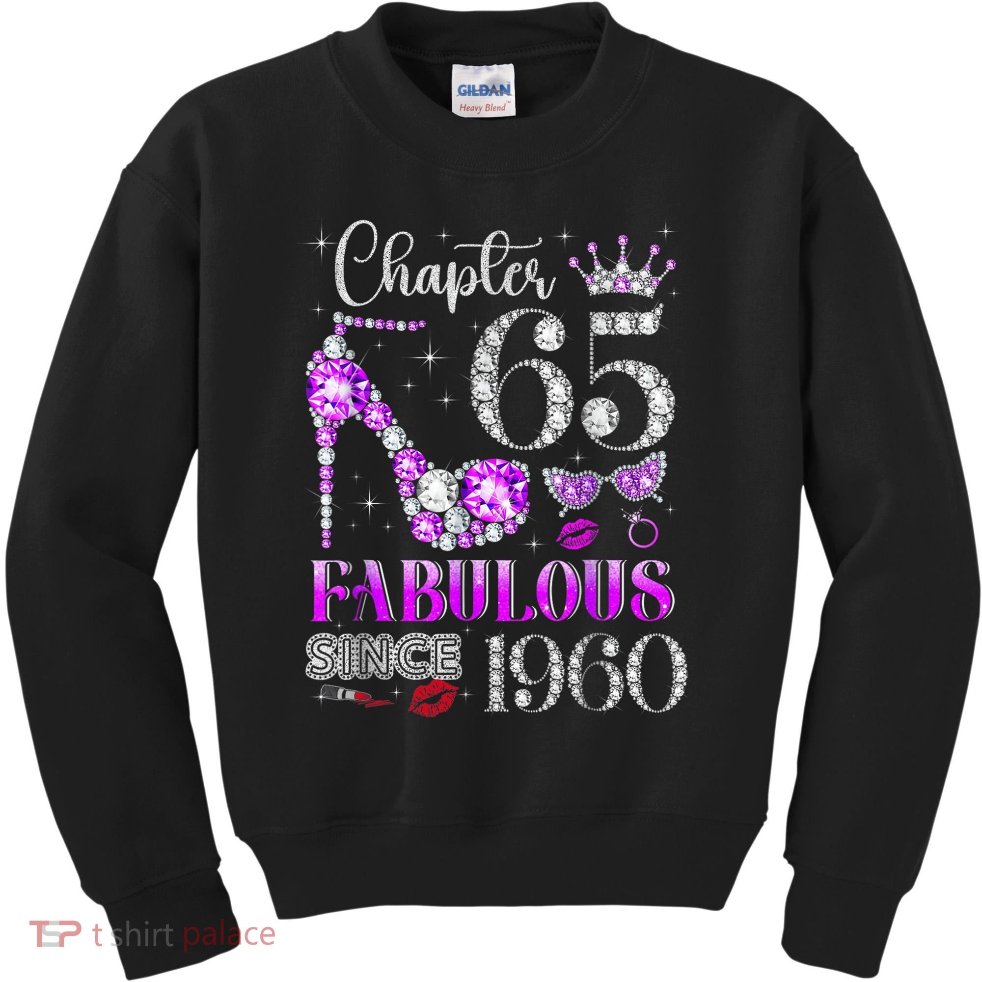 Chapter 65 Fabulous Since 1960 65th Birthday Kids Sweatshirt
