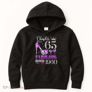 Chapter 65 Fabulous Since 1960 65th Birthday Kids Hoodie