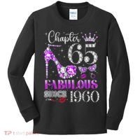 Chapter 65 Fabulous Since 1960 65th Birthday Kids Long Sleeve Shirt thumb 0