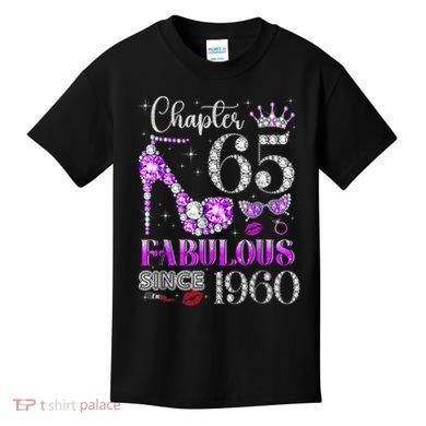 Chapter 65 Fabulous Since 1960 65th Birthday Kids T-Shirt