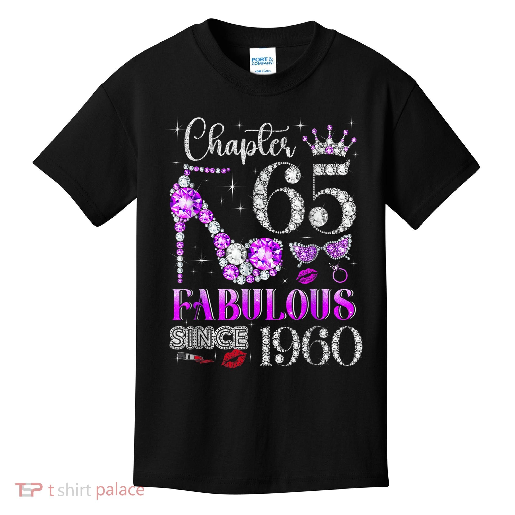 Chapter 65 Fabulous Since 1960 65th Birthday Kids T-Shirt