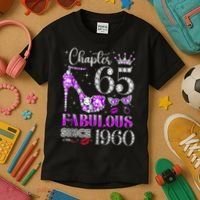 Chapter 65 Fabulous Since 1960 65th Birthday Kids T-Shirt thumb 3