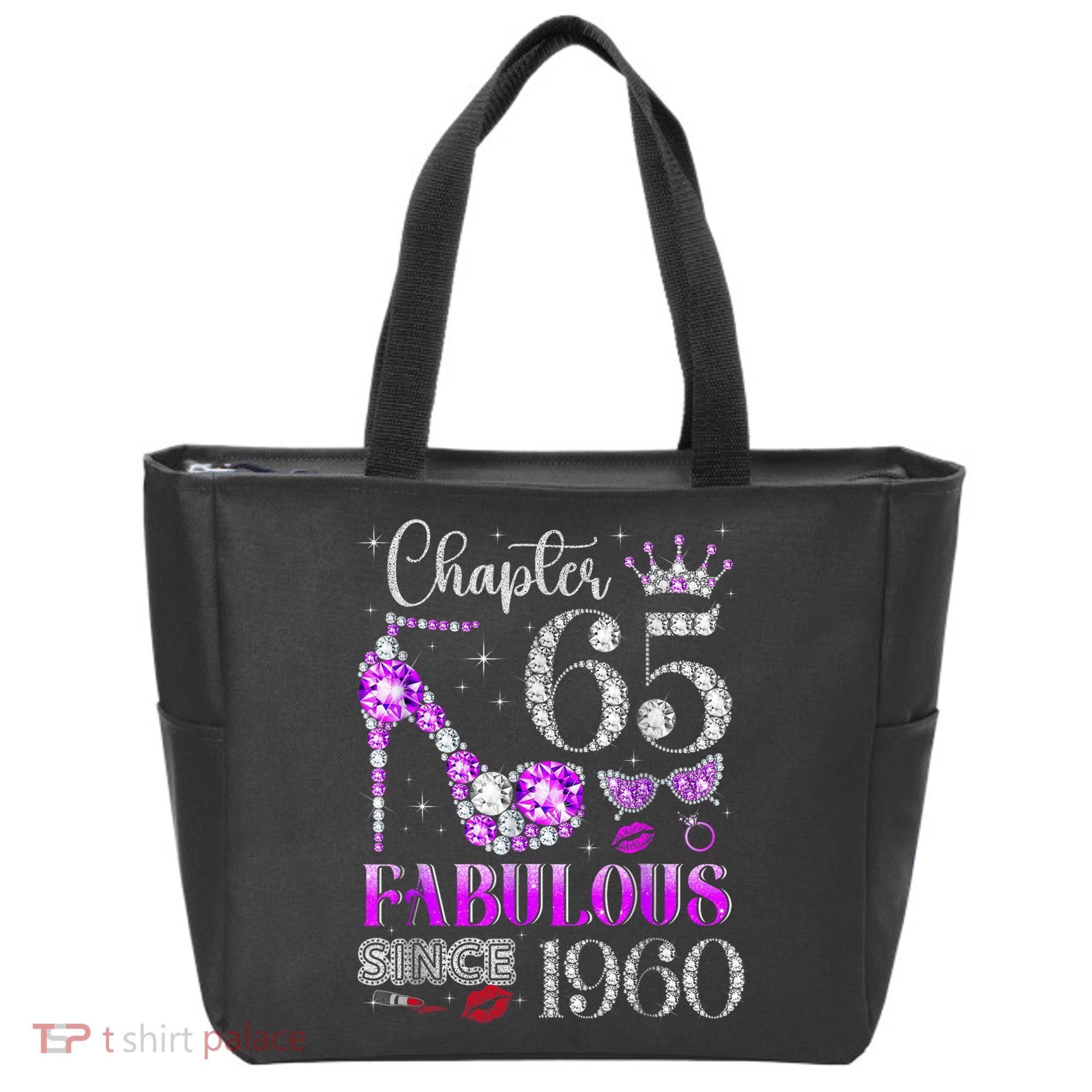 Chapter 65 Fabulous Since 1960 65th Birthday Tote Bag