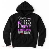 Chapter 65 Fabulous Since 1960 65th Birthday Women Ladies Hoodie thumb 0
