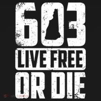Cool 603 Live Free Or Die Funny New Hampshire Patriot Gift Women's Hoodie thumb 2