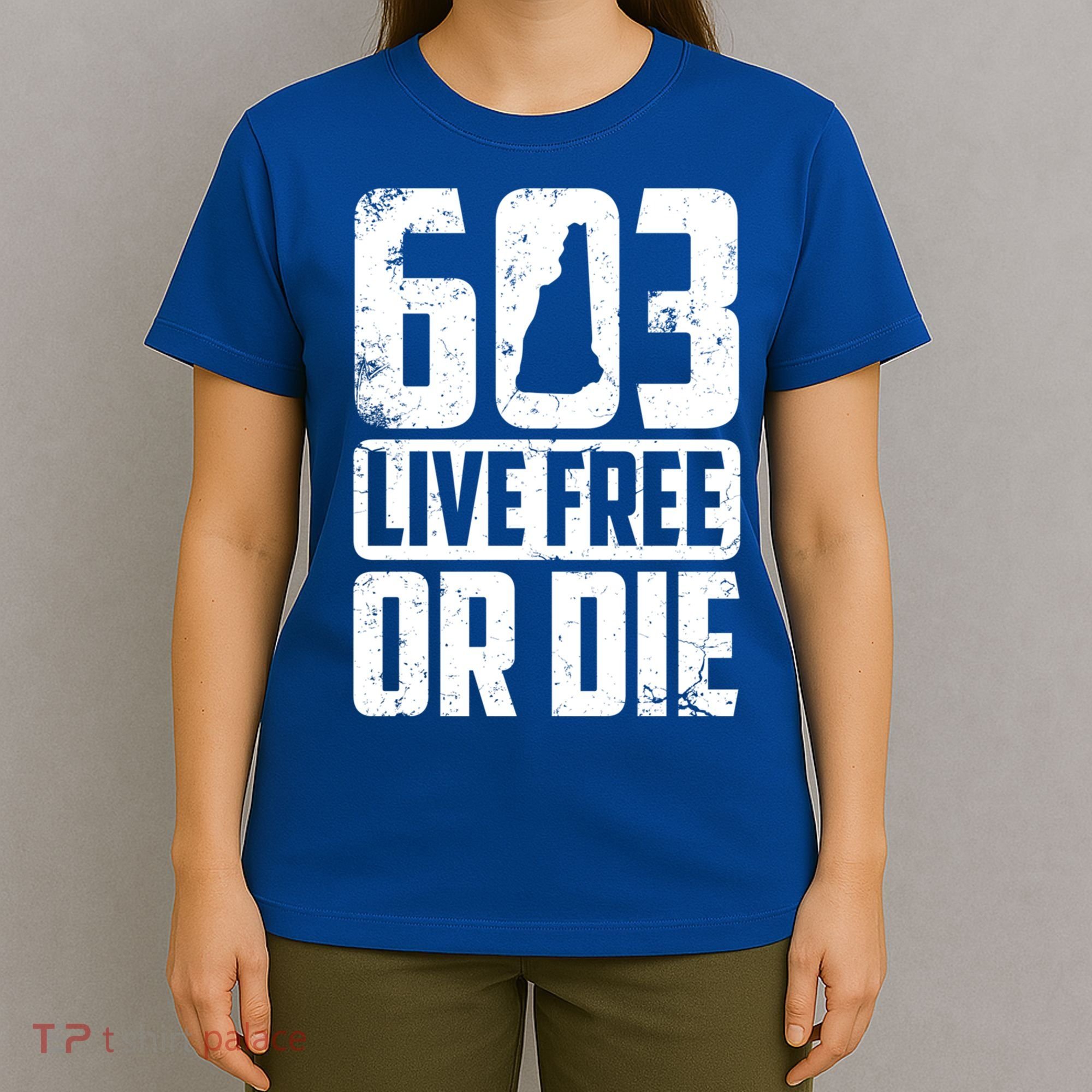 Cool 603 Live Free Or Die Funny New Hampshire Patriot Gift T-Shirt