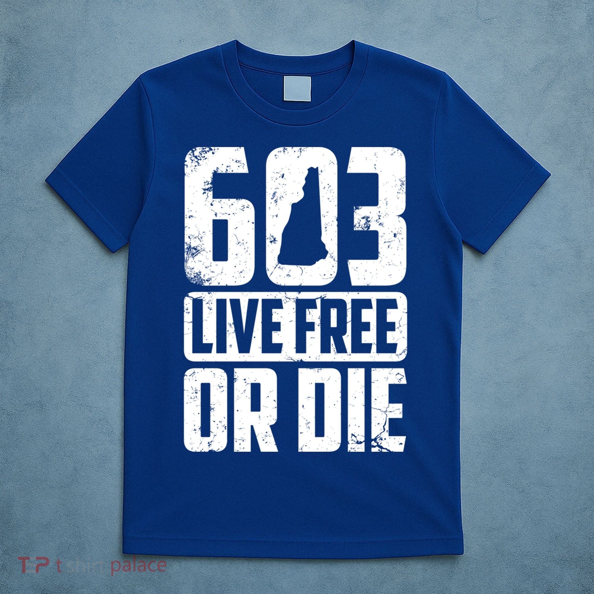 Cool 603 Live Free Or Die Funny New Hampshire Patriot Gift T-Shirt