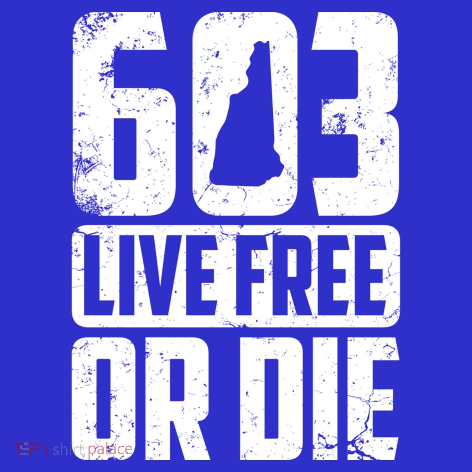 Cool 603 Live Free Or Die Funny New Hampshire Patriot Gift Women's Tank Top