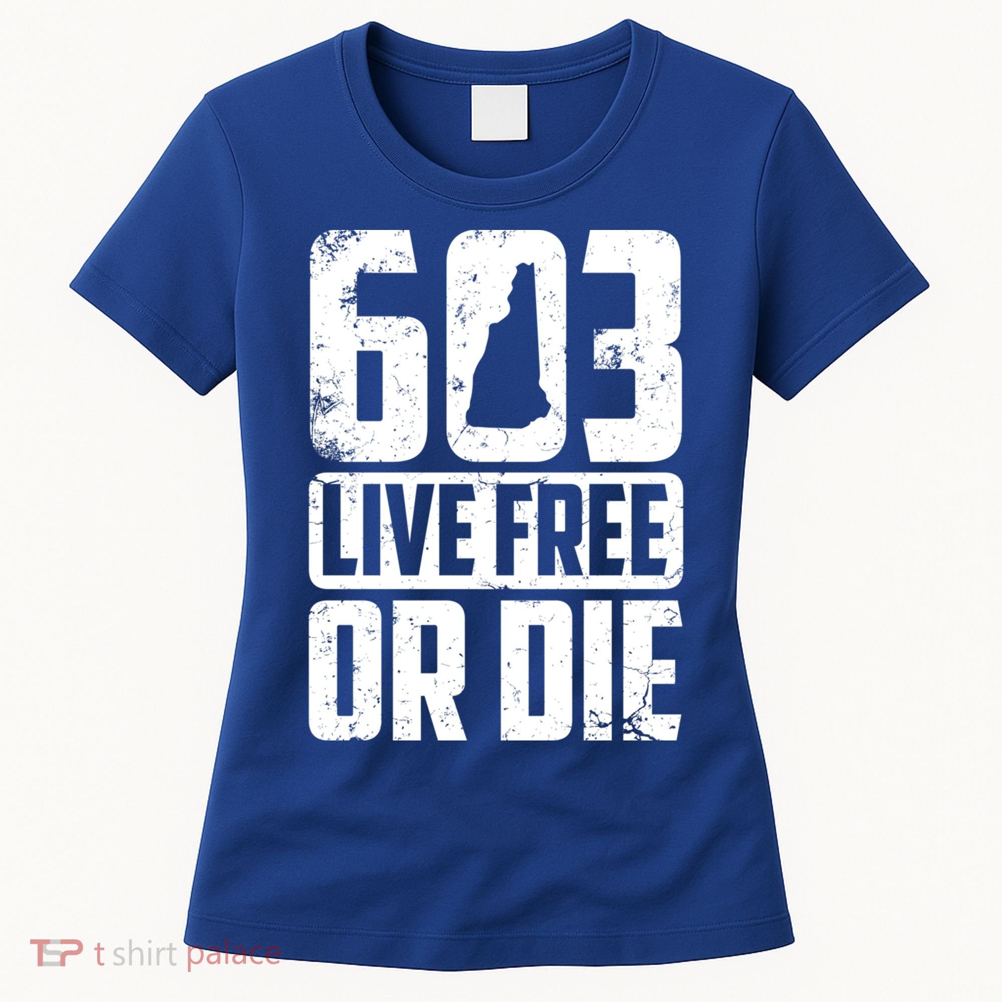 Cool 603 Live Free Or Die Funny New Hampshire Patriot Gift Women's T-Shirt