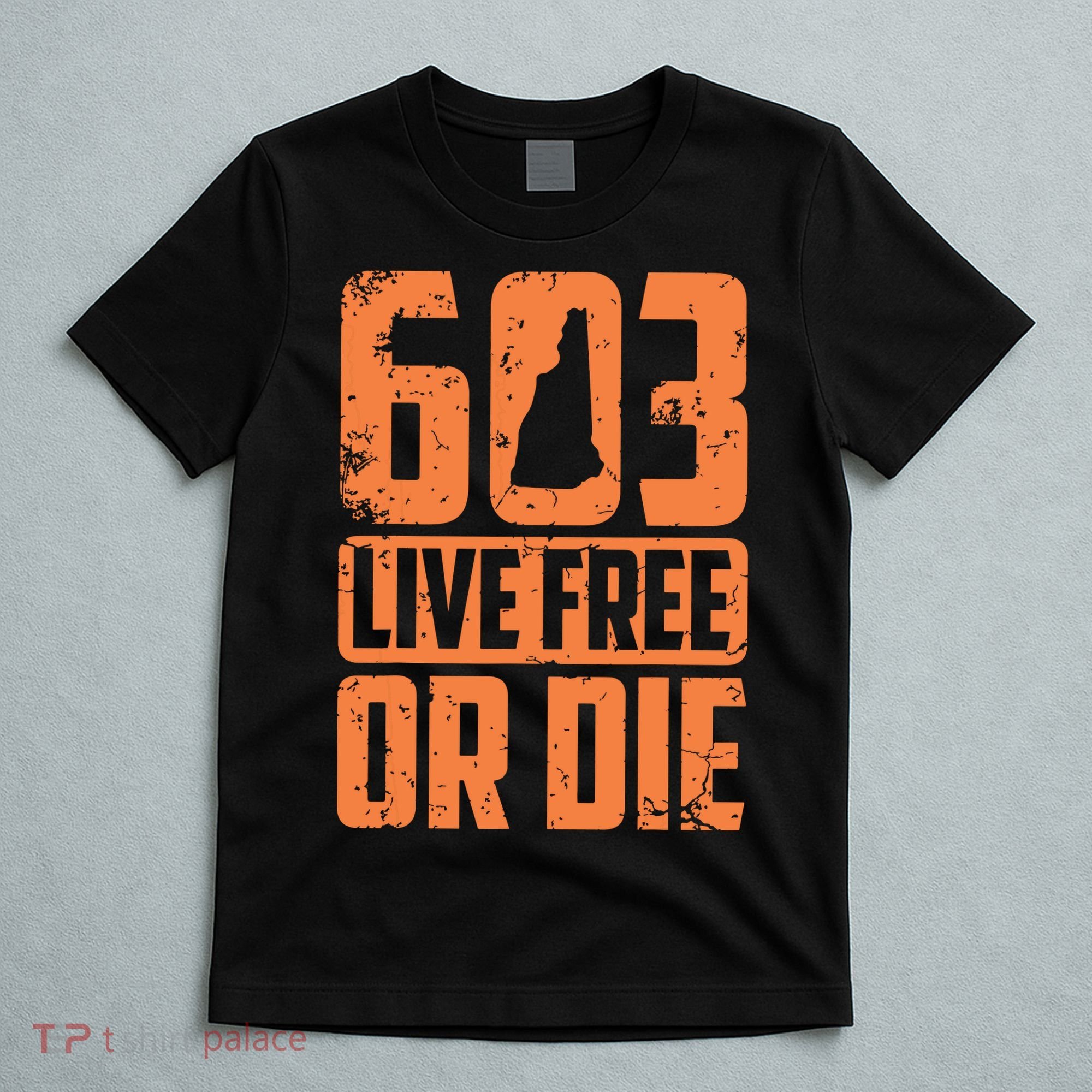 Cool 603 Live Free Or Die Funny New Hampshire Patriot Gift T-Shirt