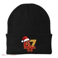 Christmas 67 Santa Hat Bow Beanie thumb 0