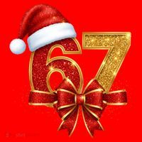 Christmas 67 Santa Hat Bow Santa Hat thumb 1
