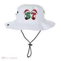 Christmas 67 Santa Hands Funny Meme 6-7 Sixty Seven Bucket Hat thumb 0