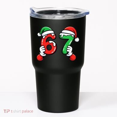 Christmas 67 Santa Hands 6-7 Meme Funny  Tumbler