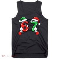 Christmas 67 Santa Hands 6-7 Meme Funny  Tank Top thumb 0
