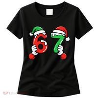 Christmas 67 Santa Hands 6-7 Meme Funny  Women's T-Shirt thumb 0