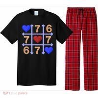 Crochet 6-7 Valentines Day 67 Meme Tik Tak Toe Pajama Set thumb 0