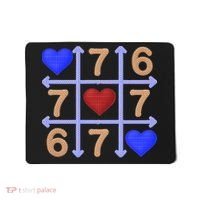 Crochet 6-7 Valentines Day 67 Meme Tik Tak Toe Mousepad thumb 0