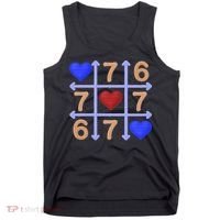 Crochet 6-7 Valentines Day 67 Meme Tik Tak Toe Tank Top thumb 0