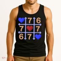 Crochet 6-7 Valentines Day 67 Meme Tik Tak Toe Tank Top thumb 3