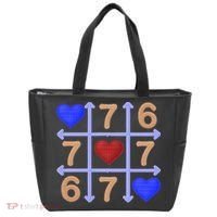Crochet 6-7 Valentines Day 67 Meme Tik Tak Toe Tote Bag thumb 0
