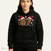 Christmas 67 With Santa Hat Hoodie thumb 5