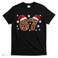 Christmas 67 With Santa Hat T-Shirt thumb 0