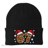Christmas 67 With Santa Hat Beanie thumb 0
