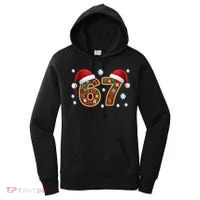Christmas 67 With Santa Hat Women's Hoodie thumb 0