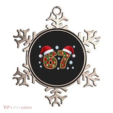 Christmas 67 With Santa Hat Ornament