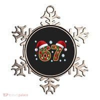 Christmas 67 With Santa Hat Ornament thumb 0