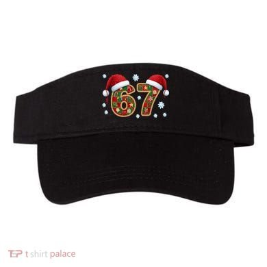 Christmas 67 With Santa Hat Visor