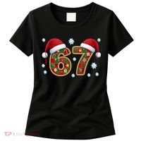 Christmas 67 With Santa Hat Women's T-Shirt thumb 0