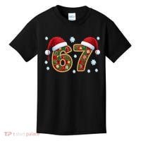 Christmas 67 With Santa Hat Kids T-Shirt thumb 0