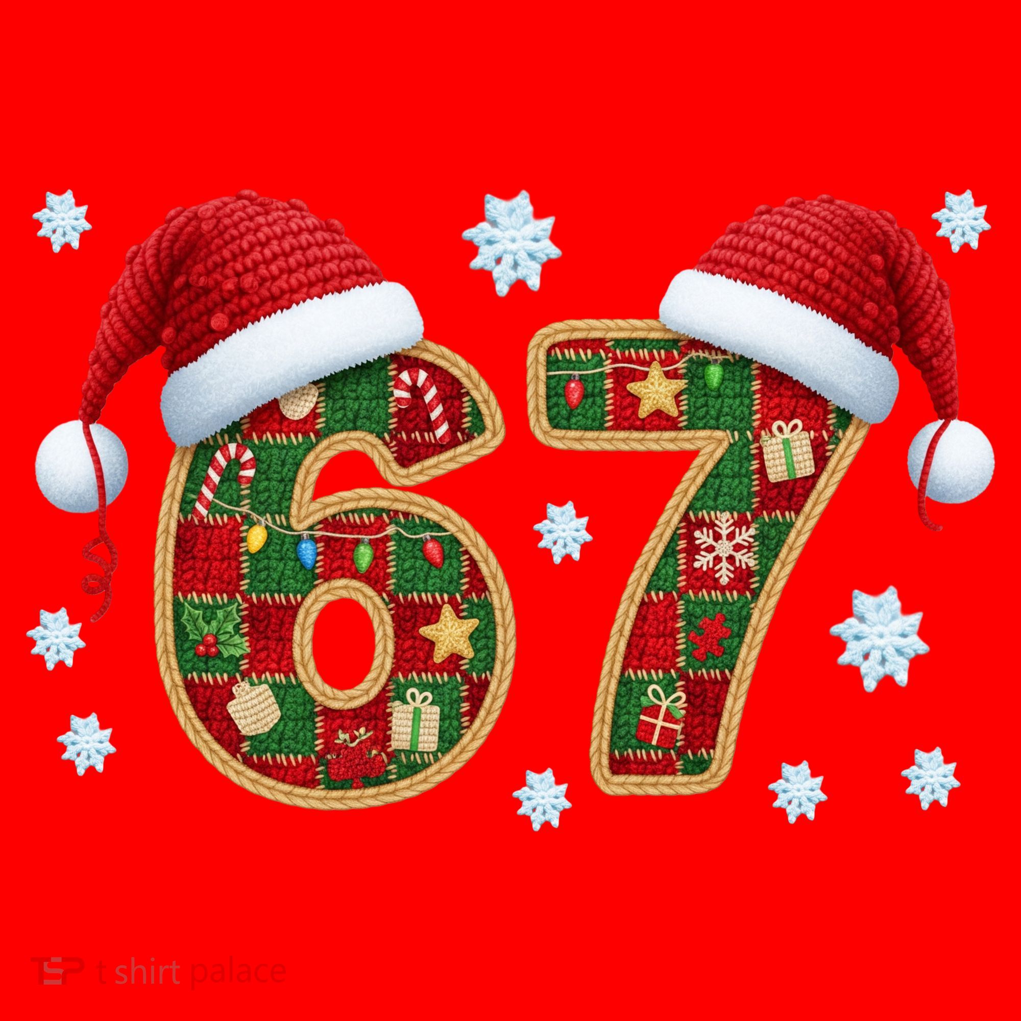 Christmas 67 With Santa Hat Santa Hat