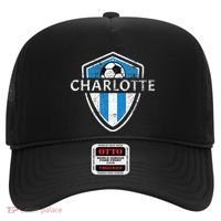 Charlotte 704 Jersey Fan Badge Distressed Hat thumb 0