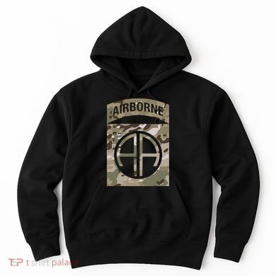 Camo 82nd Airborne Division Ocp Acu Multicam Camouflage Hoodie
