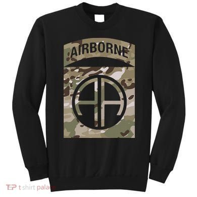 Camo 82nd Airborne Division Ocp Acu Multicam Camouflage Sweatshirt