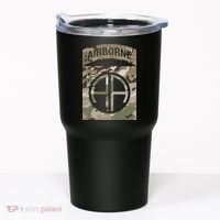 Camo 82nd Airborne Division Ocp Acu Multicam Camouflage Tumbler thumb 0