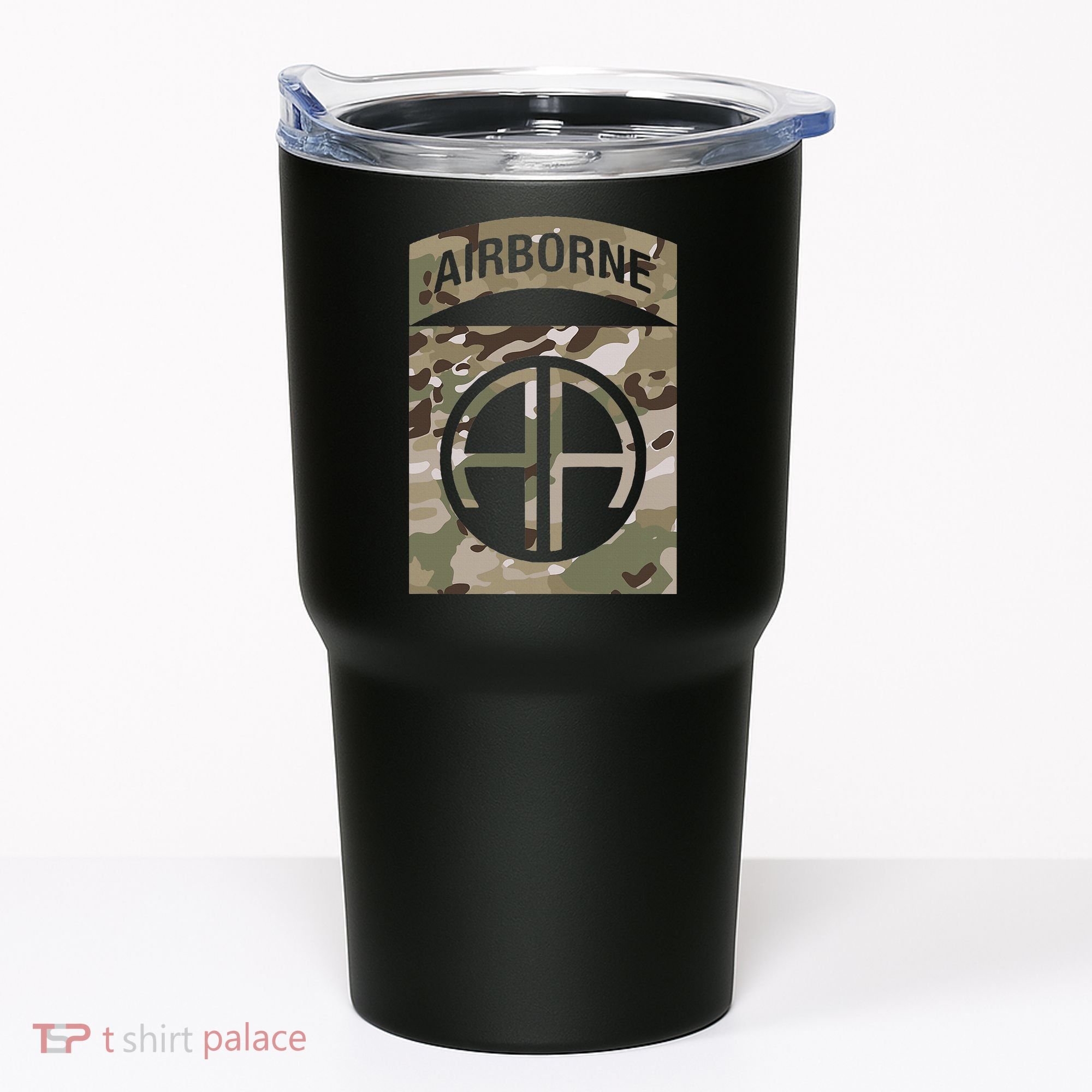 Camo 82nd Airborne Division Ocp Acu Multicam Camouflage Tumbler