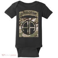Camo 82nd Airborne Division Ocp Acu Multicam Camouflage Baby Bodysuit thumb 0