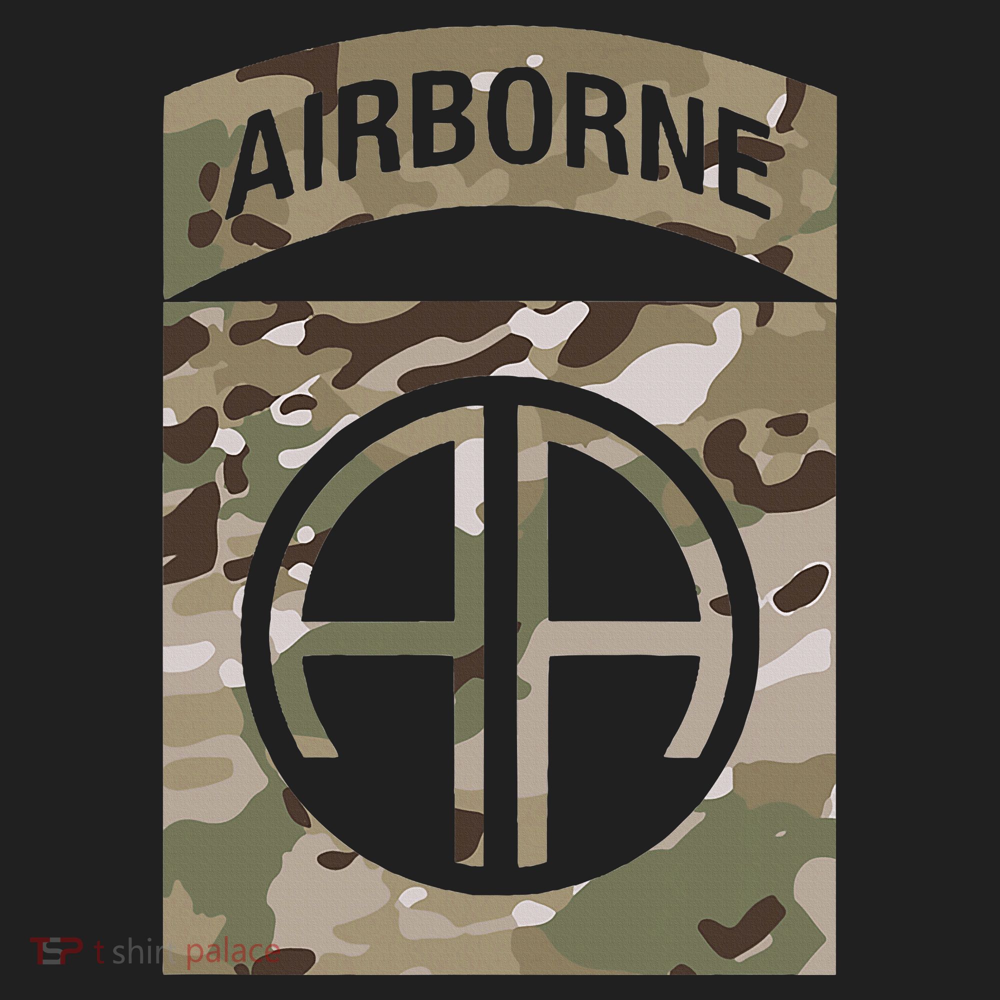 Camo 82nd Airborne Division Ocp Acu Multicam Camouflage Hat