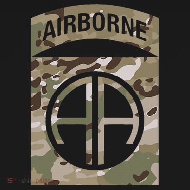 Camo 82nd Airborne Division Ocp Acu Multicam Camouflage Toddler Long Sleeve Shirt