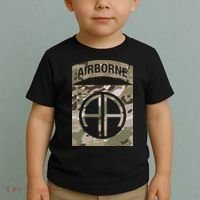 Camo 82nd Airborne Division Ocp Acu Multicam Camouflage Toddler T-Shirt thumb 2