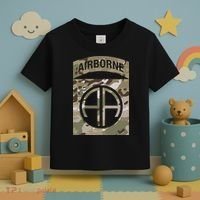 Camo 82nd Airborne Division Ocp Acu Multicam Camouflage Toddler T-Shirt thumb 3