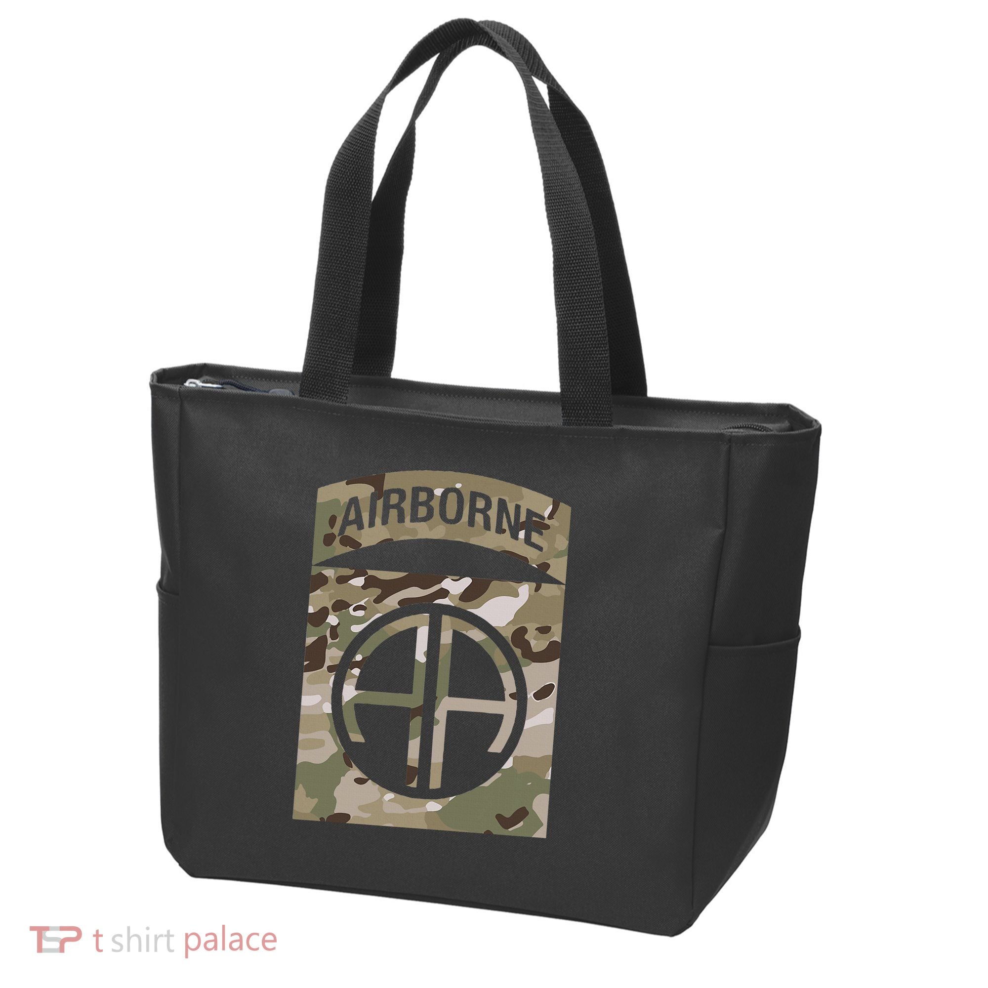 Camo 82nd Airborne Division Ocp Acu Multicam Camouflage Tote Bag